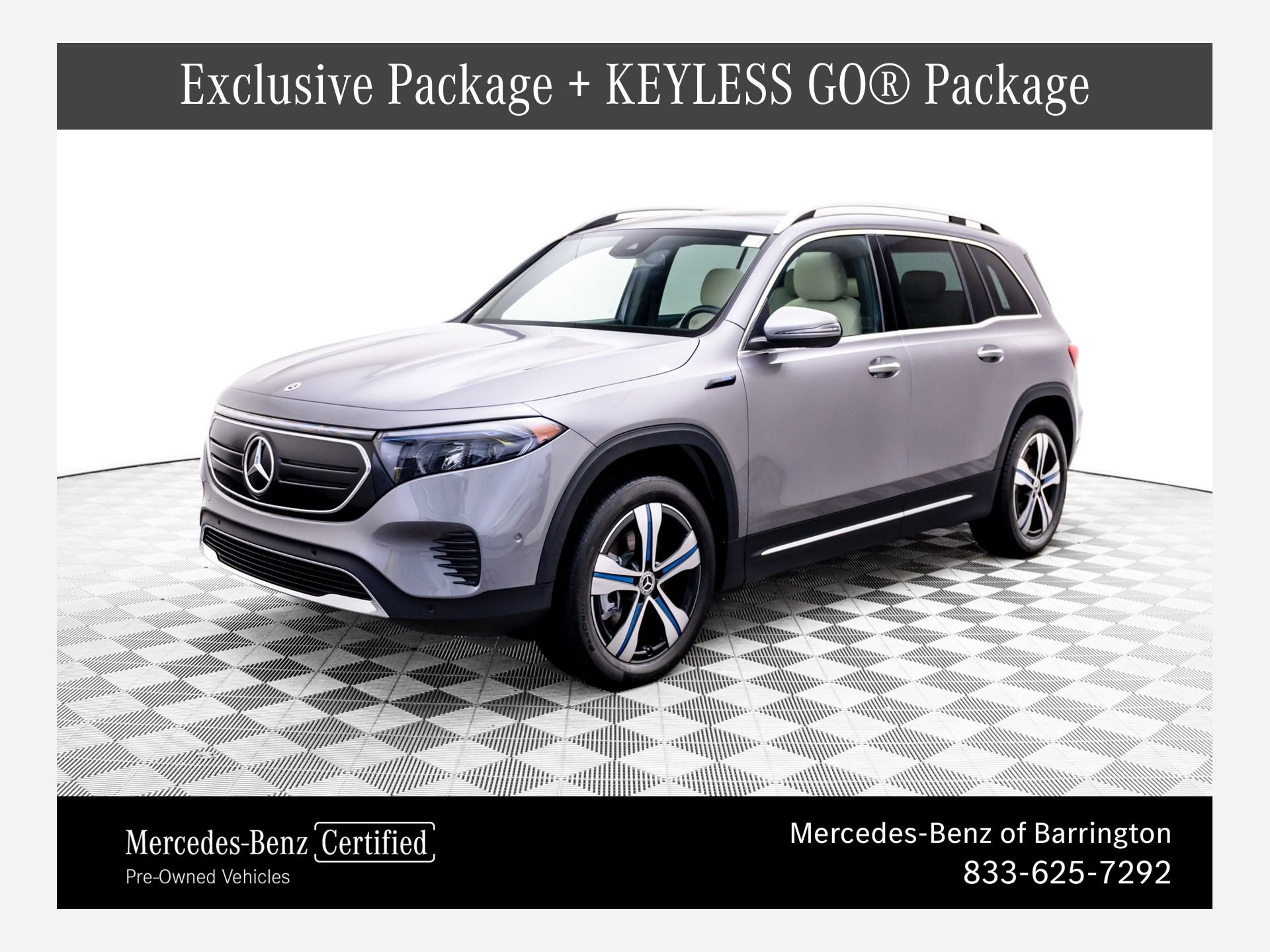 Used 2023 Mercedes-Benz EQB 350 4MATIC SUV image 1