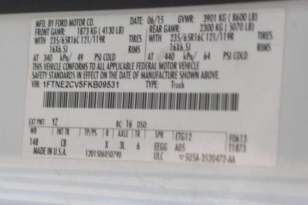 Used 2015 Ford Transit 150 148 Medium Roof image 49