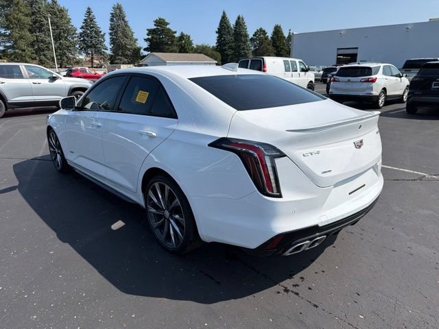 Certified 2024 Cadillac CT4 V w/ Technology Package AWD/4WD image 8