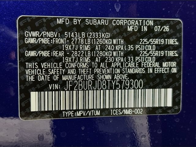 New 2026 Subaru Outback Touring XT AWD/4WD image 33