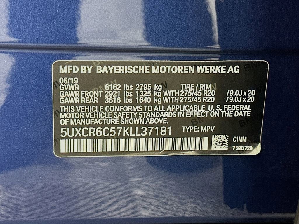 Used 2019 BMW X5 xDrive40i w/ Convenience Package image 42