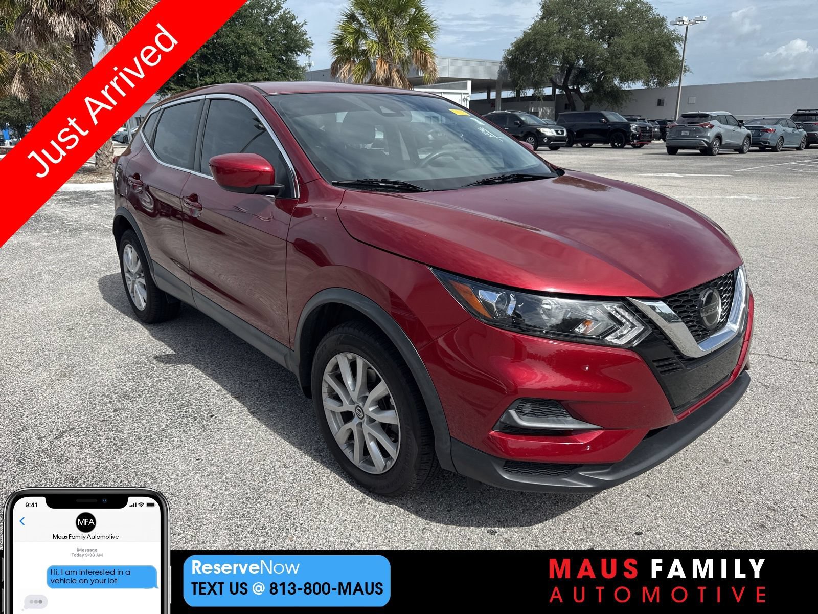 Certified 2020 Nissan Rogue Sport S w/ Appearance Package