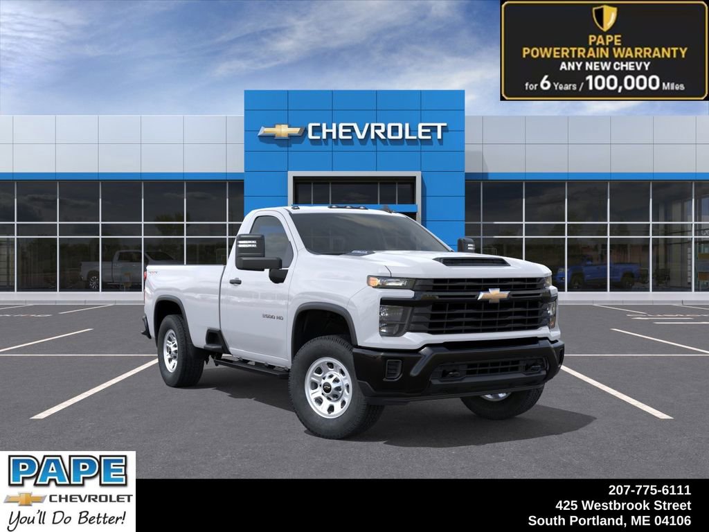 New 2026 Chevrolet Silverado 3500 W/T AWD/4WD image 1
