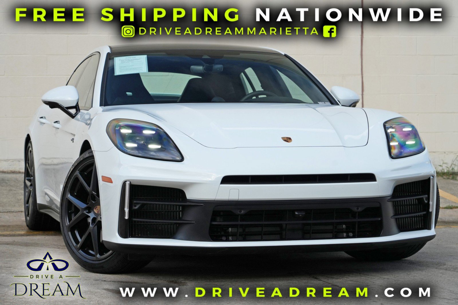 Used 2025 Porsche Panamera 4 AWD/4WD image 2