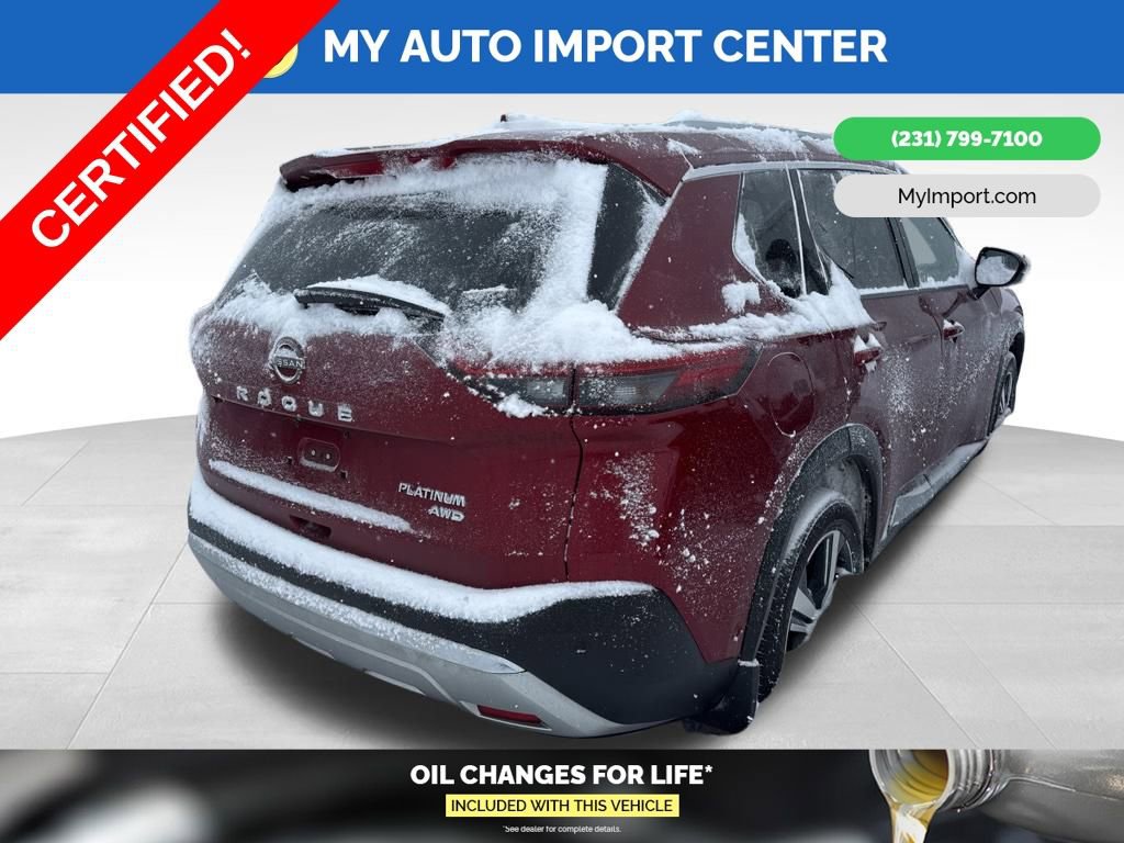 Certified 2023 Nissan Rogue Platinum w/ Platinum Premium Package image 5