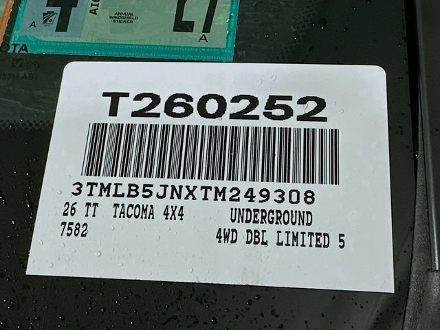 New 2026 Toyota Tacoma Limited image 17