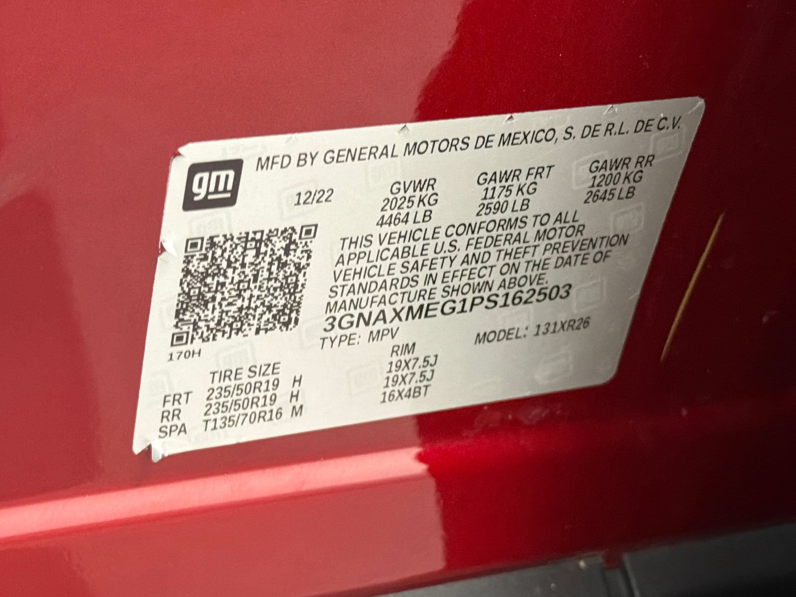 Used 2023 Chevrolet Equinox RS FWD image 17