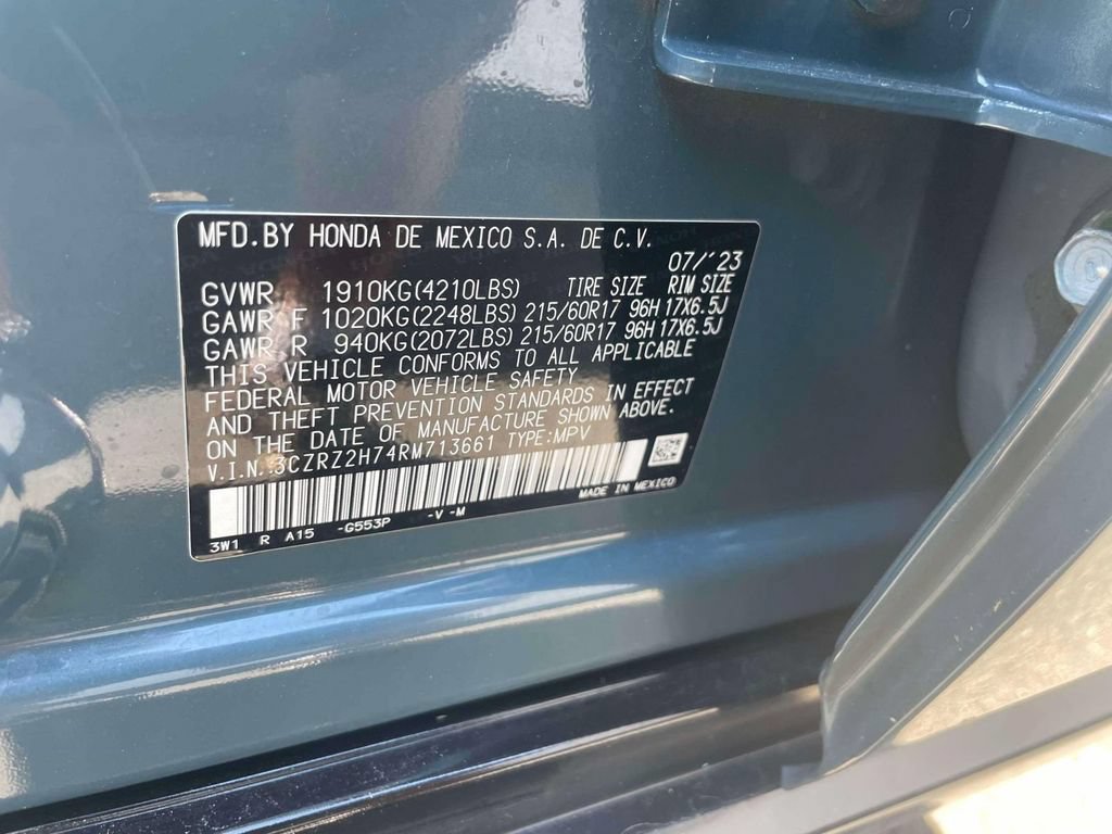 Certified 2024 Honda HR-V EX-L image 20