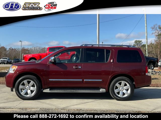 Used 2010 Nissan Armada Titanium w/ DVD Entertainment Pkg image 4