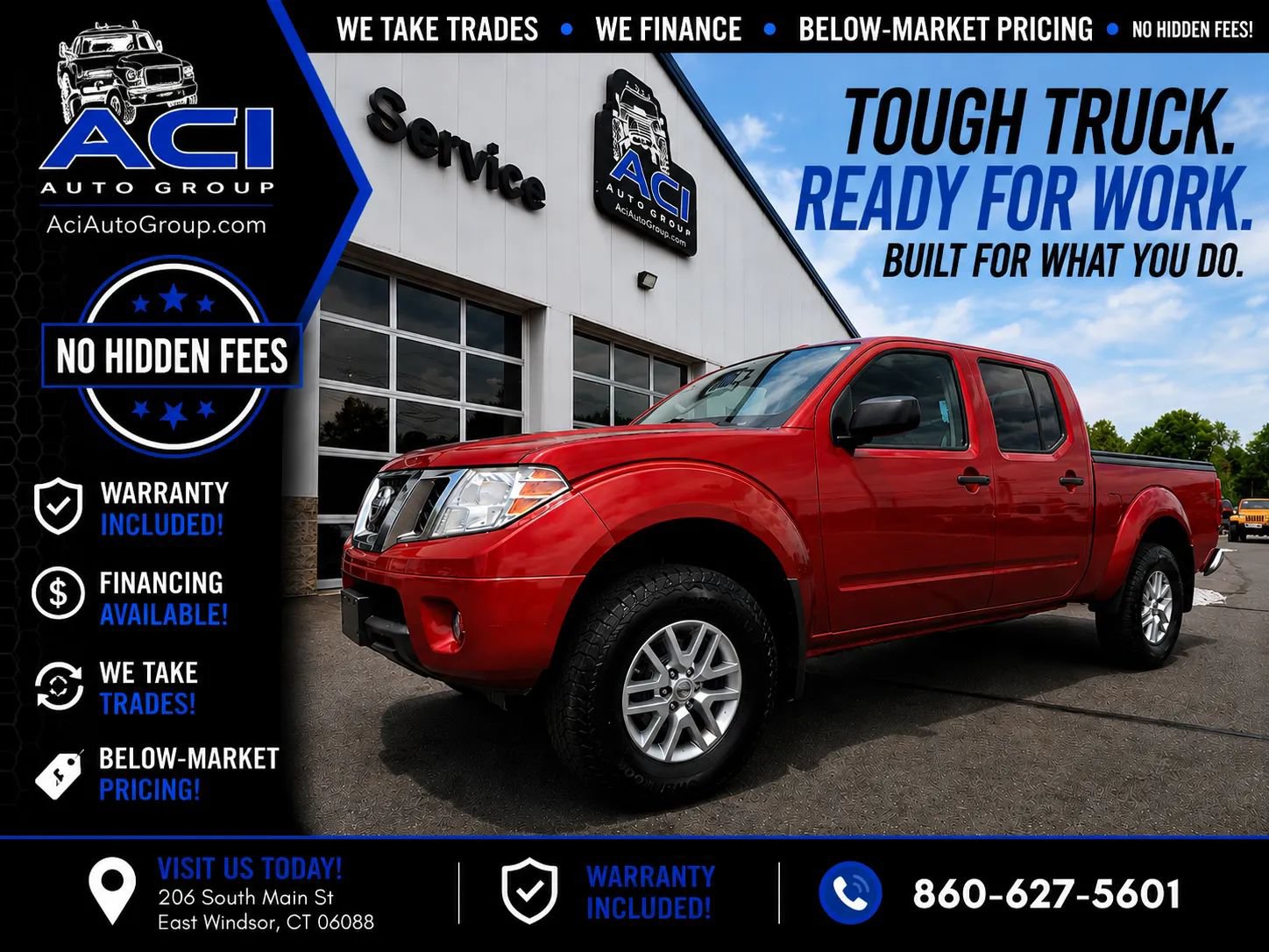 Used 2018 Nissan Frontier SV w/ Value Truck Package AWD/4WD image 1