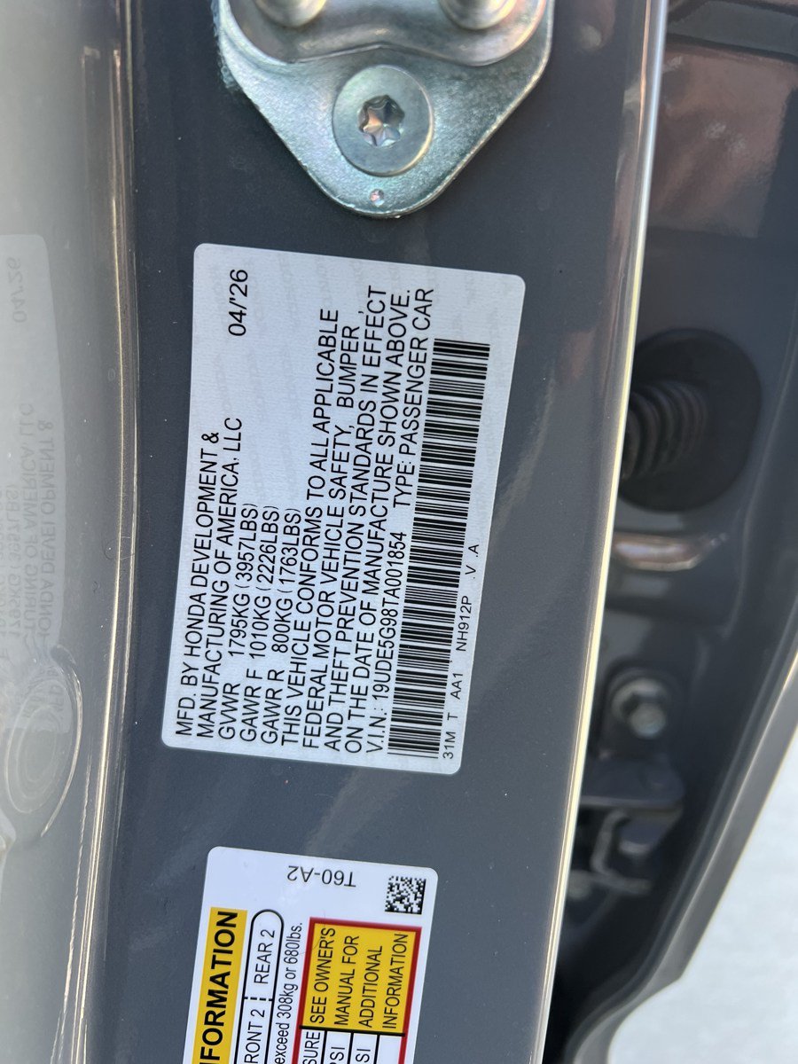 Certified 2026 Acura Integra Type S FWD image 38