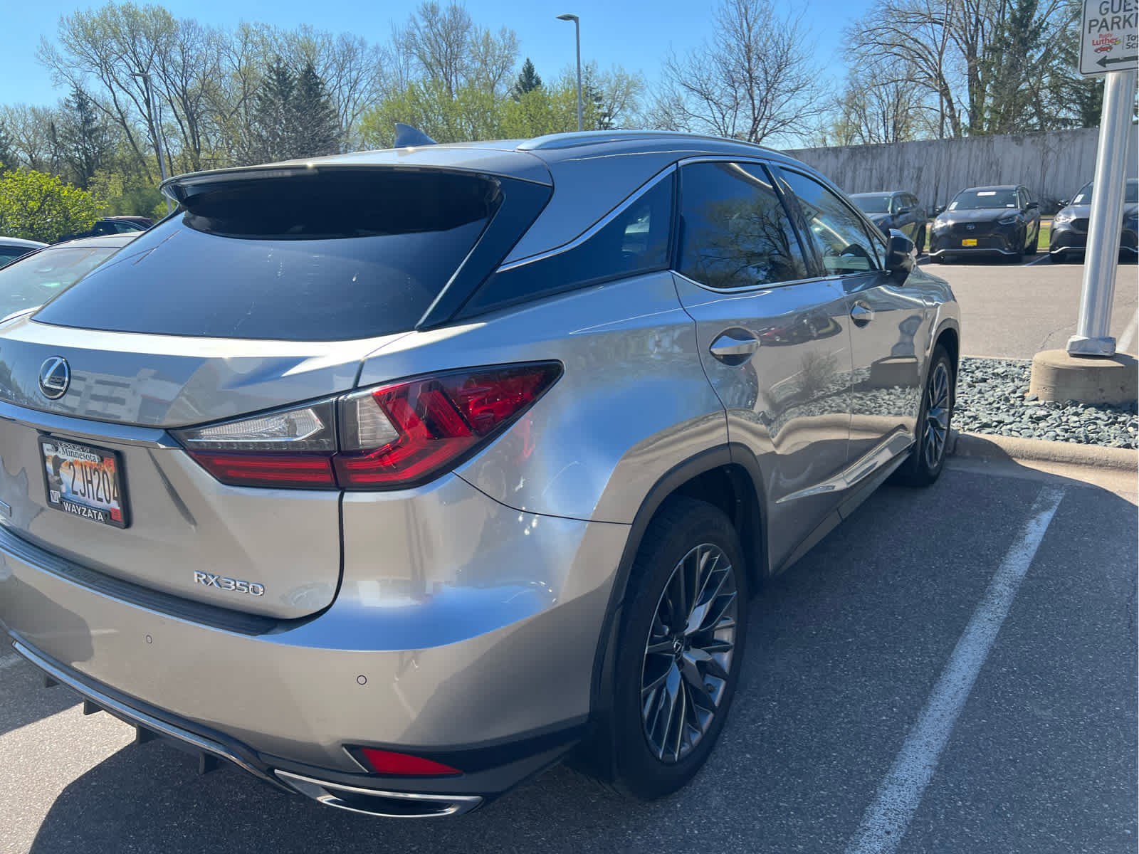 Used 2021 Lexus RX 350 F Sport w/ Accessory Package AWD/4WD image 5