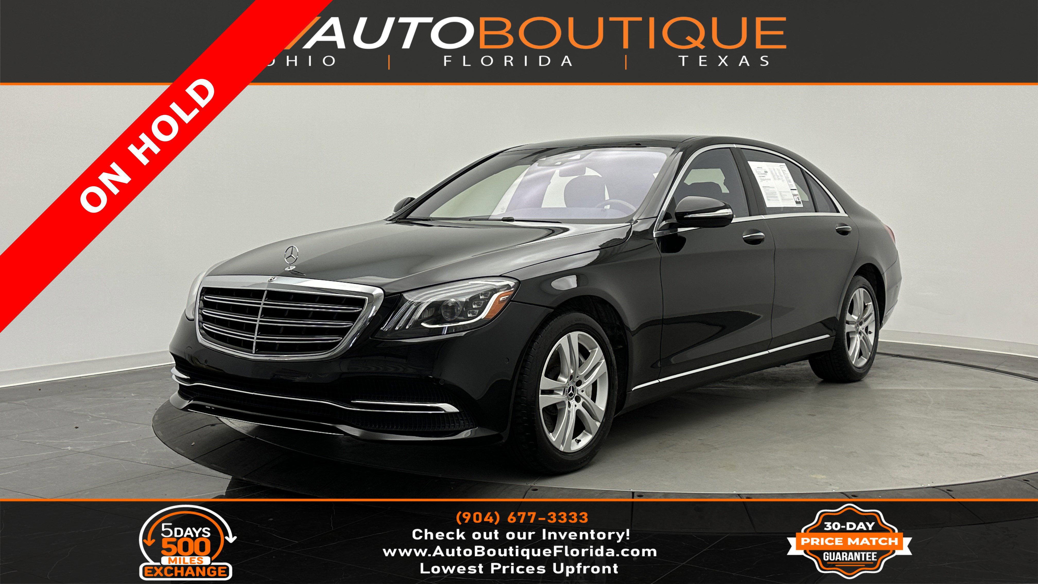 Used 2019 Mercedes-Benz S 450 4MATIC Sedan