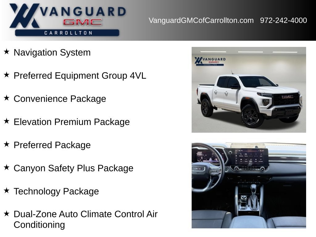 Used 2025 GMC Canyon Elevation w/ Convenience Package AWD/4WD image 6