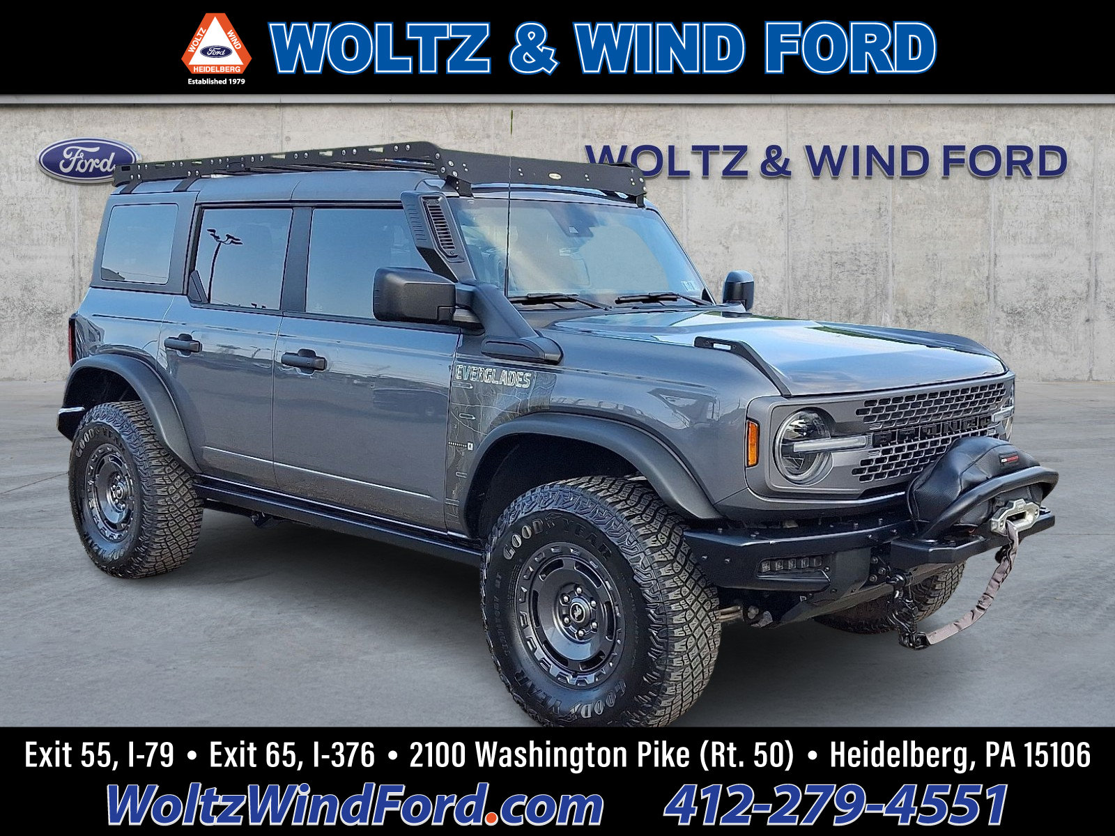 Used 2024 Ford Bronco Everglades AWD/4WD video 1