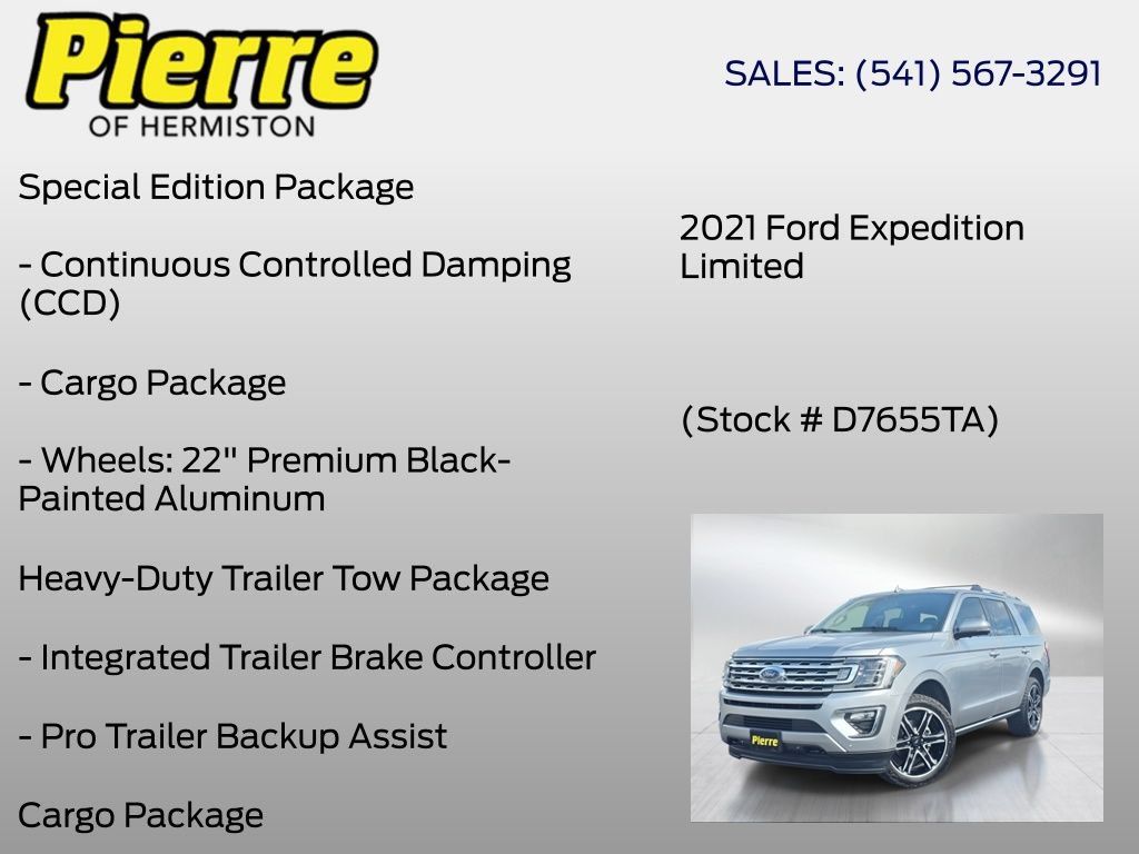 Used 2021 Ford Expedition Limited AWD/4WD image 12