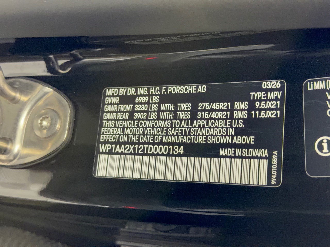 New 2026 Porsche Cayenne Electric AWD/4WD image 31