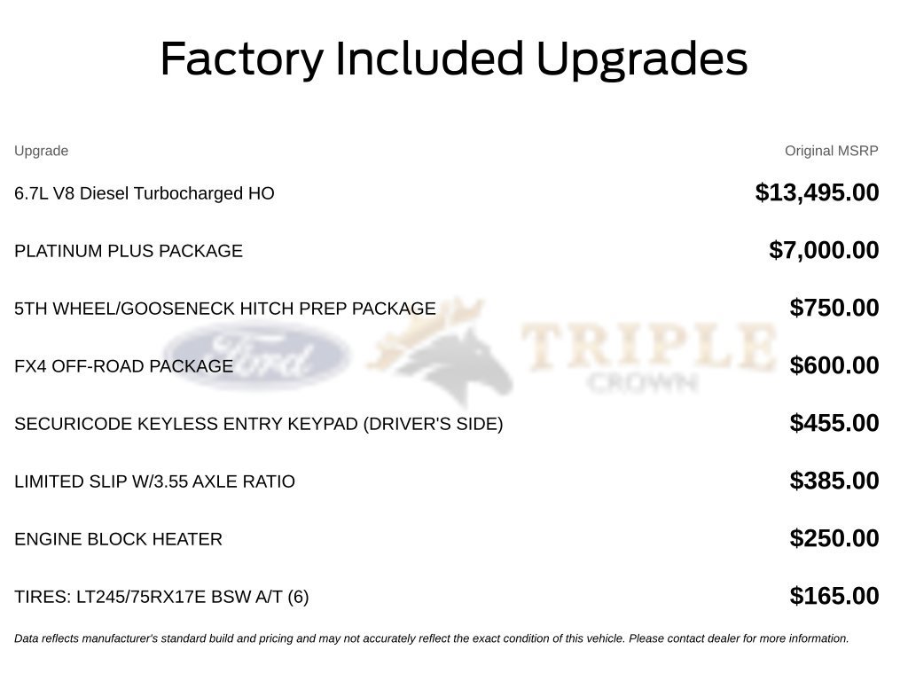 New 2026 Ford F350 Platinum w/ Platinum Plus Package AWD/4WD image 11