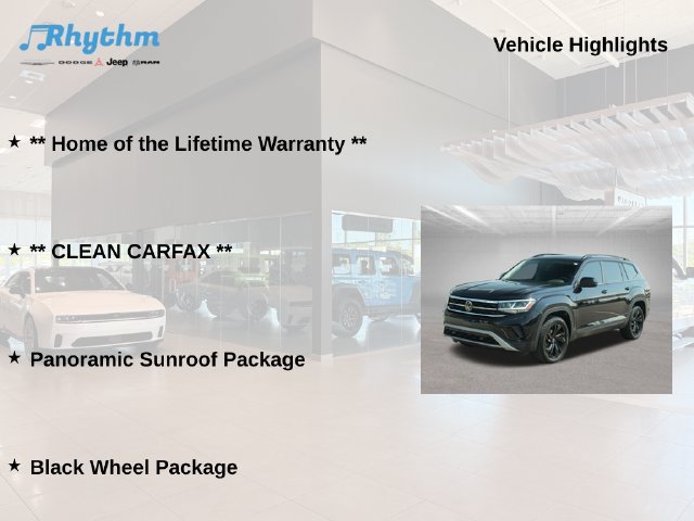 Used 2023 Volkswagen Atlas SE w/ Panoramic Sunroof Package FWD image 5