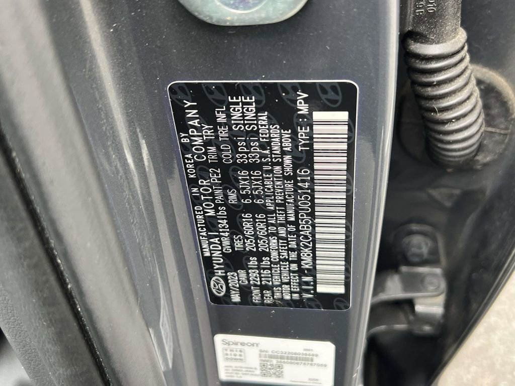 Certified 2023 Hyundai Kona SE w/ Cargo Package AWD/4WD image 19