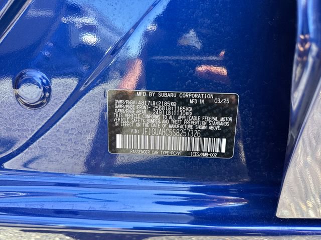 Used 2025 Subaru Impreza 2.0i AWD/4WD image 16