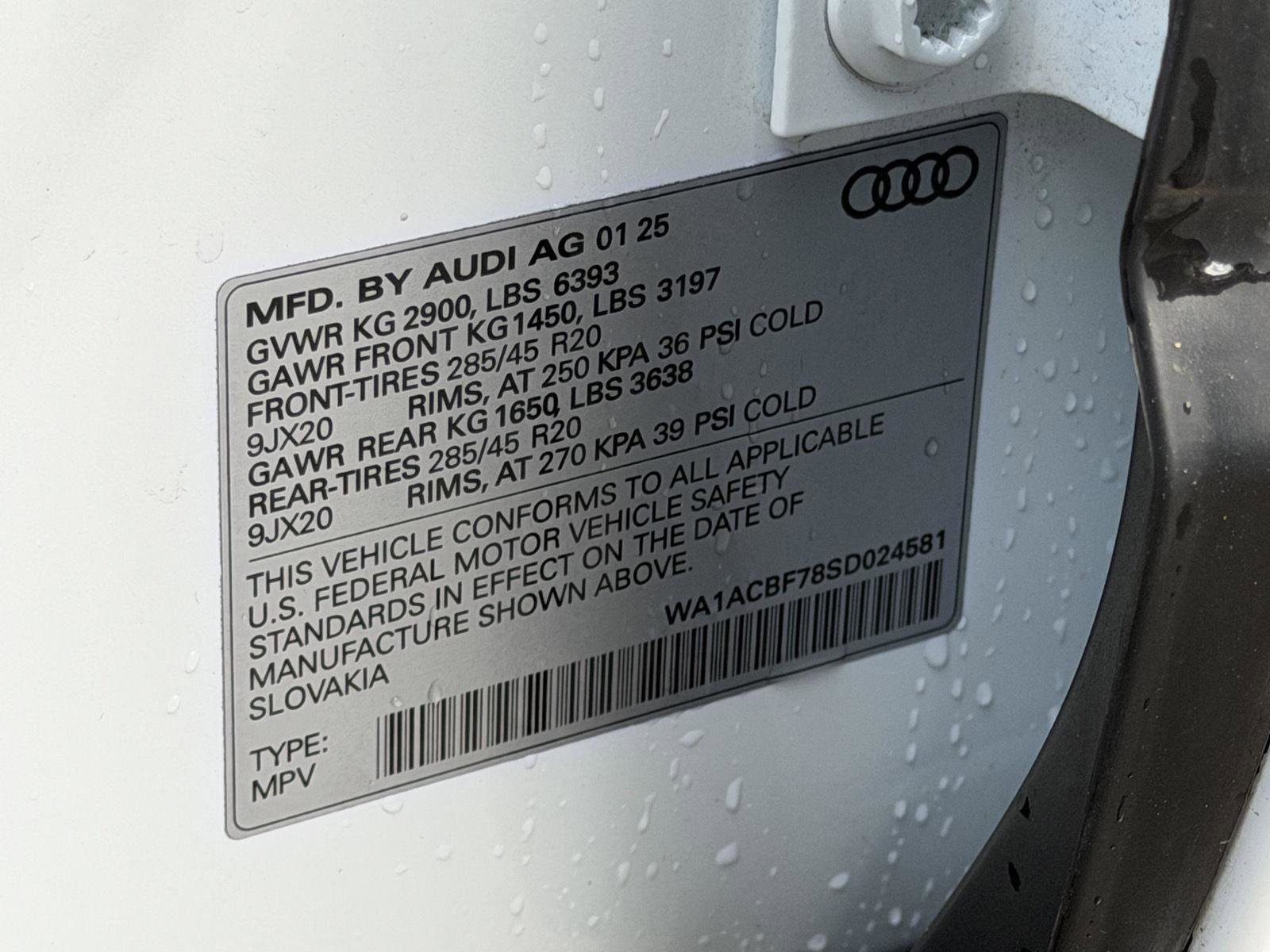 Used 2025 Audi Q7 2.0T Premium AWD/4WD image 24