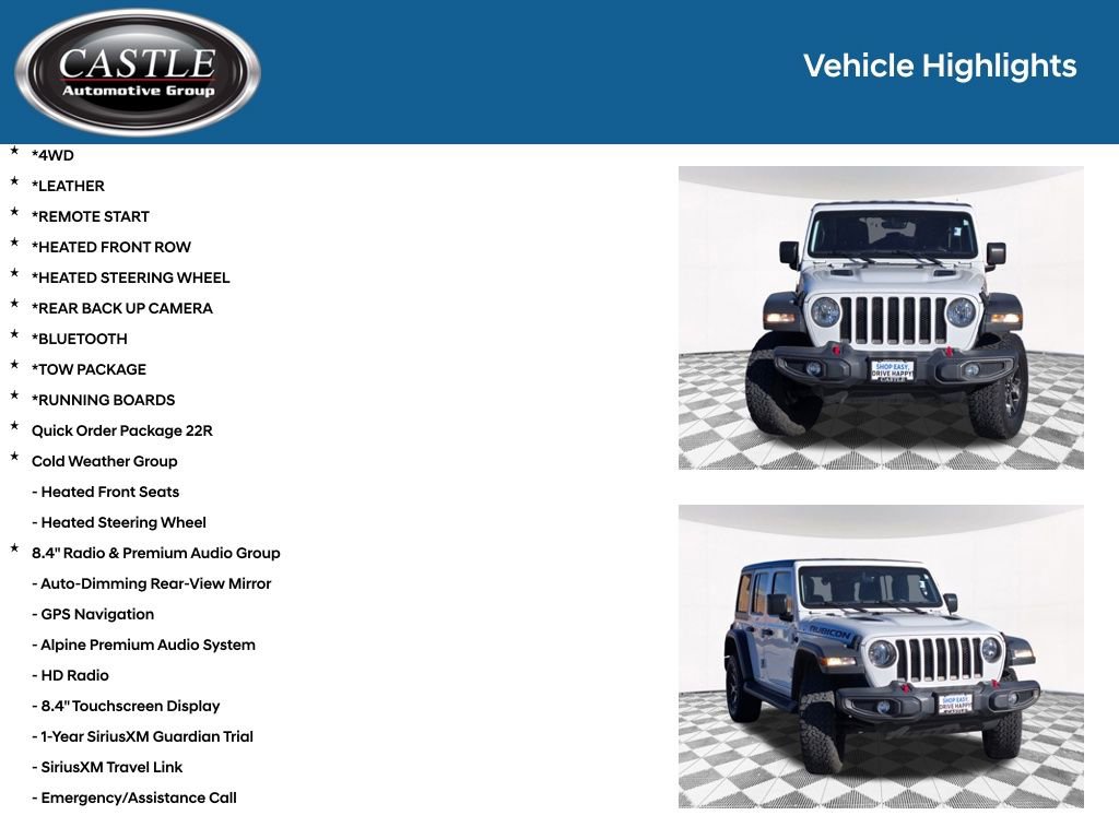 Used 2020 Jeep Wrangler Unlimited Rubicon w/ Dual Top Group image 3