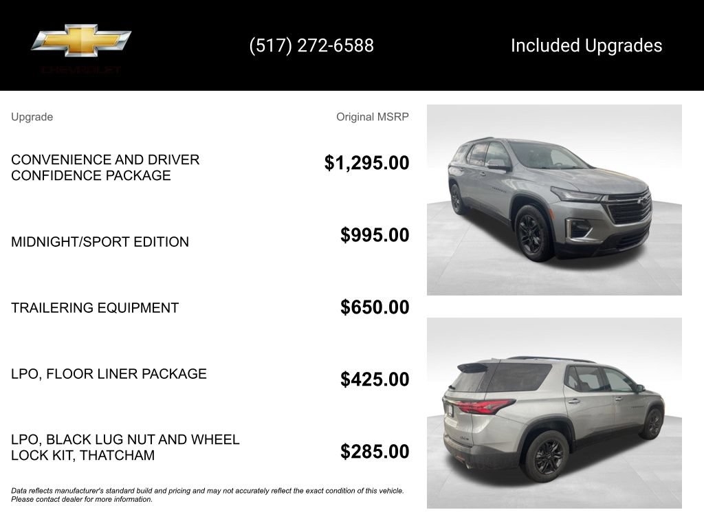Used 2023 Chevrolet Traverse LT FWD image 5