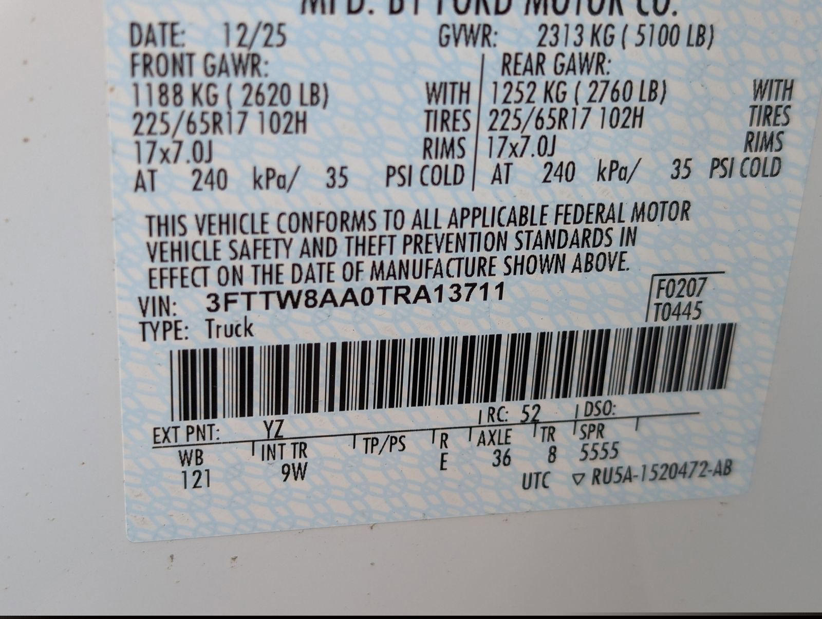 New 2026 Ford Maverick XL image 22