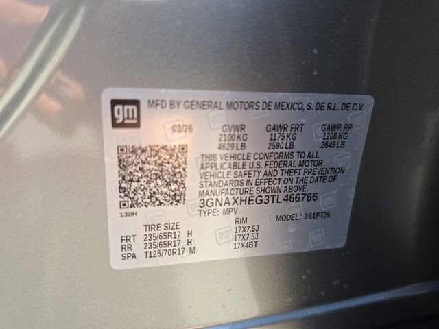 New 2026 Chevrolet Equinox LT w/ Safety and Technology Package FWD image 36