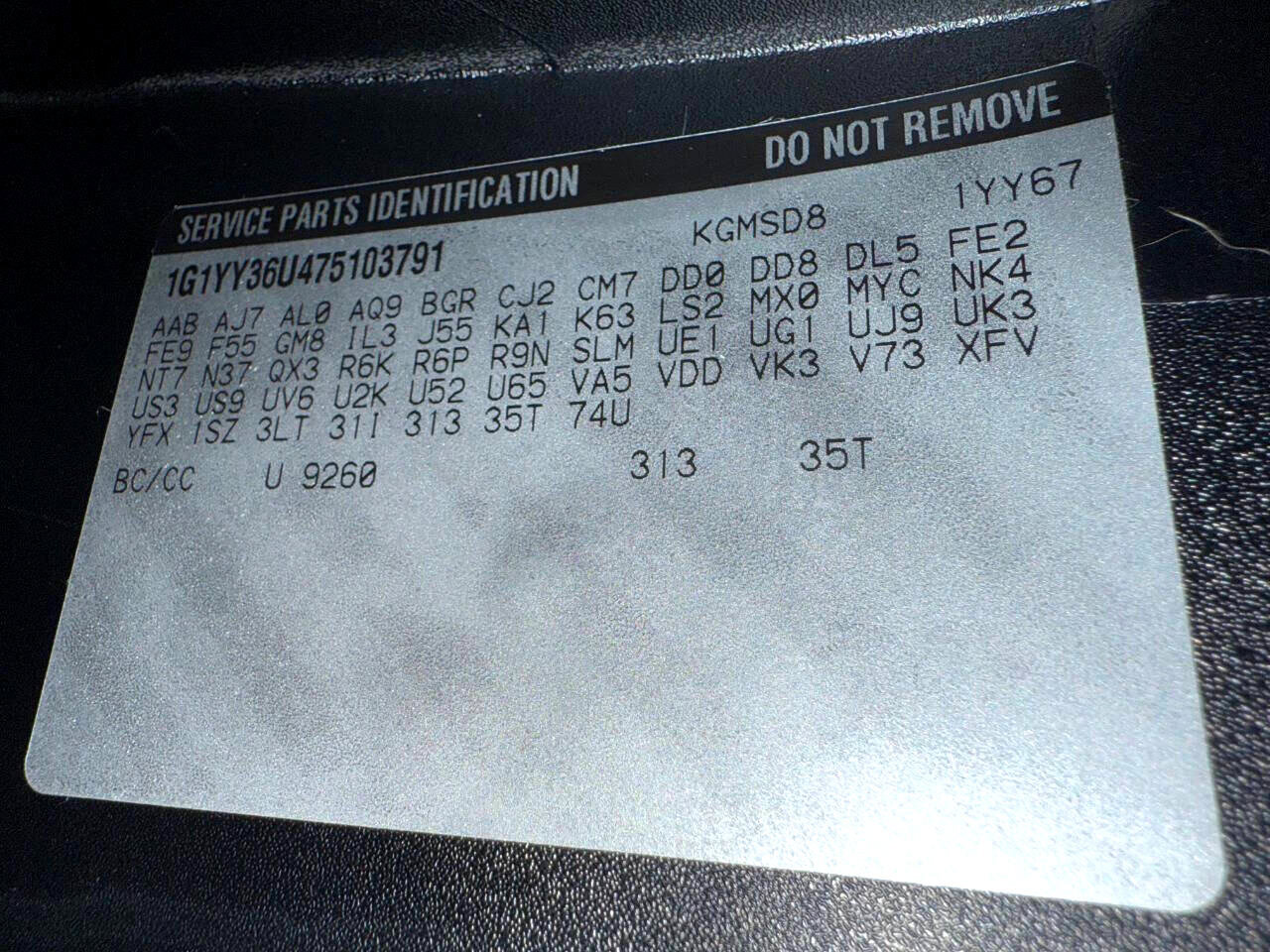 Used 2007 Chevrolet Corvette Convertible w/ Preferred Equipment Group image 61