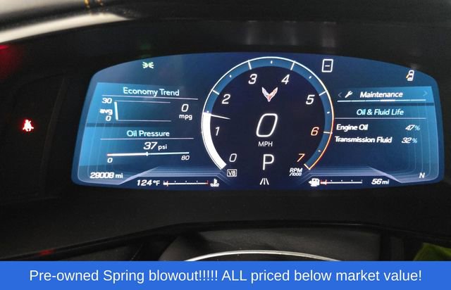 Used 2020 Chevrolet Corvette Stingray Premium Cpe w/ 3LT Preferred Equipment Group RWD image 12