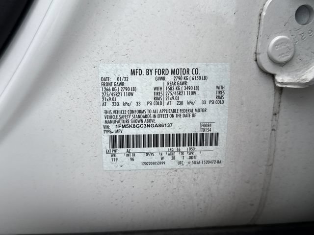 Used 2022 Ford Explorer ST w/ ST Street Pack AWD/4WD image 24