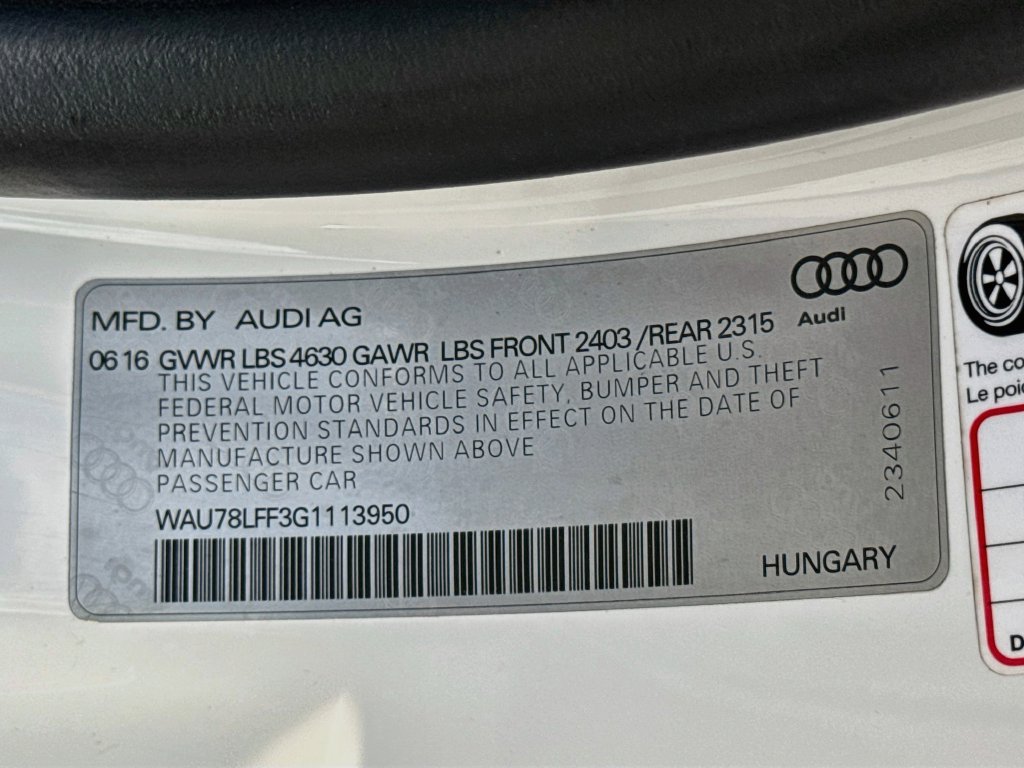 Used 2016 Audi A3 2.0T Premium AWD/4WD image 39