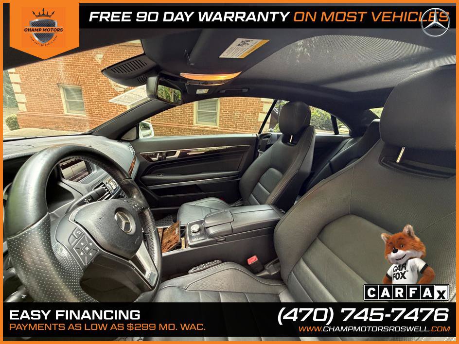 Used 2014 Mercedes-Benz E 350 4MATIC Coupe w/ Premium 1 Package image 19