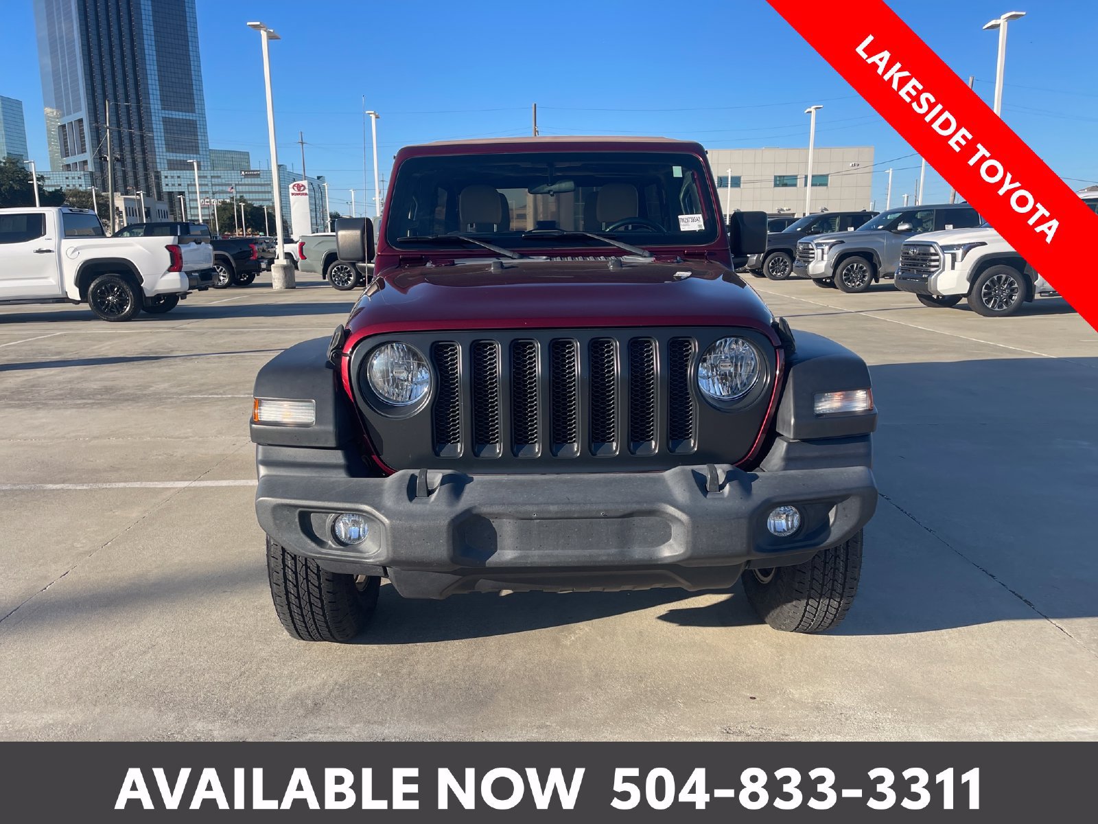 Used 2021 Jeep Wrangler Unlimited Sport AWD/4WD image 8