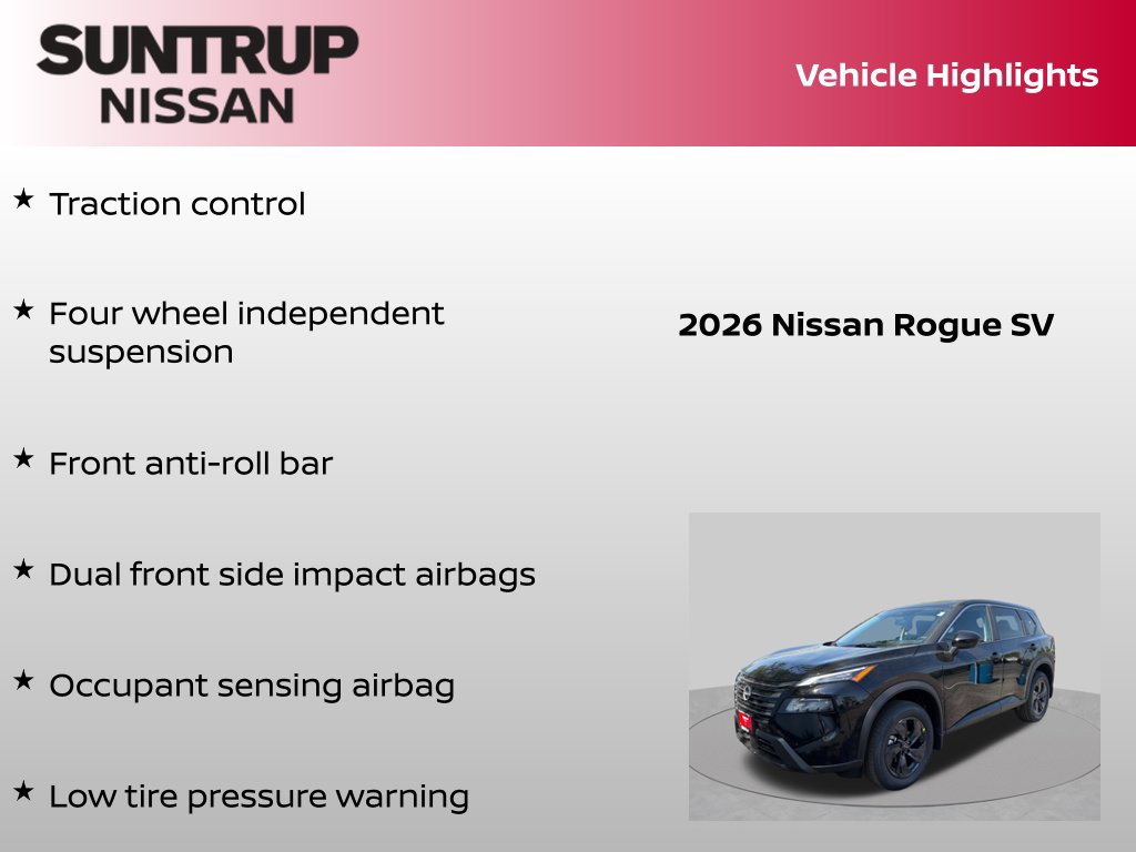 Certified 2026 Nissan Rogue SV FWD image 23