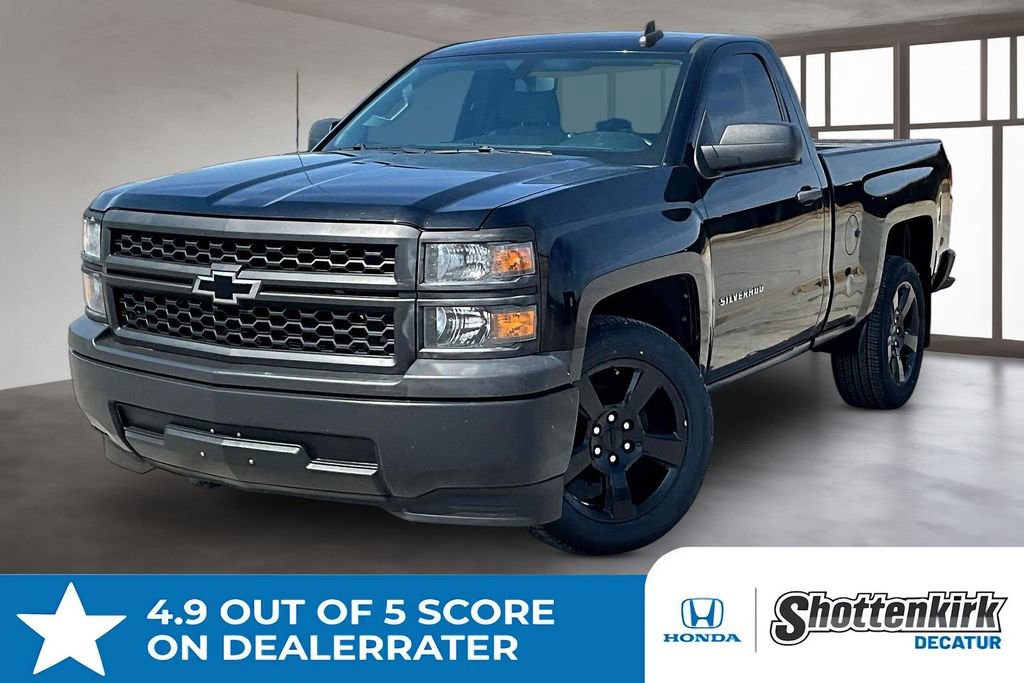 Used 2015 Chevrolet Silverado 1500 W/T w/ Black Out Edition image 1