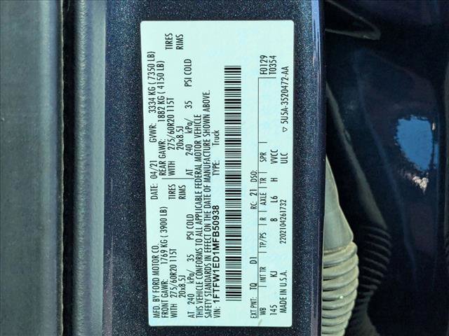 Certified 2021 Ford F150 King Ranch w/ Equipment Group 601A High image 23