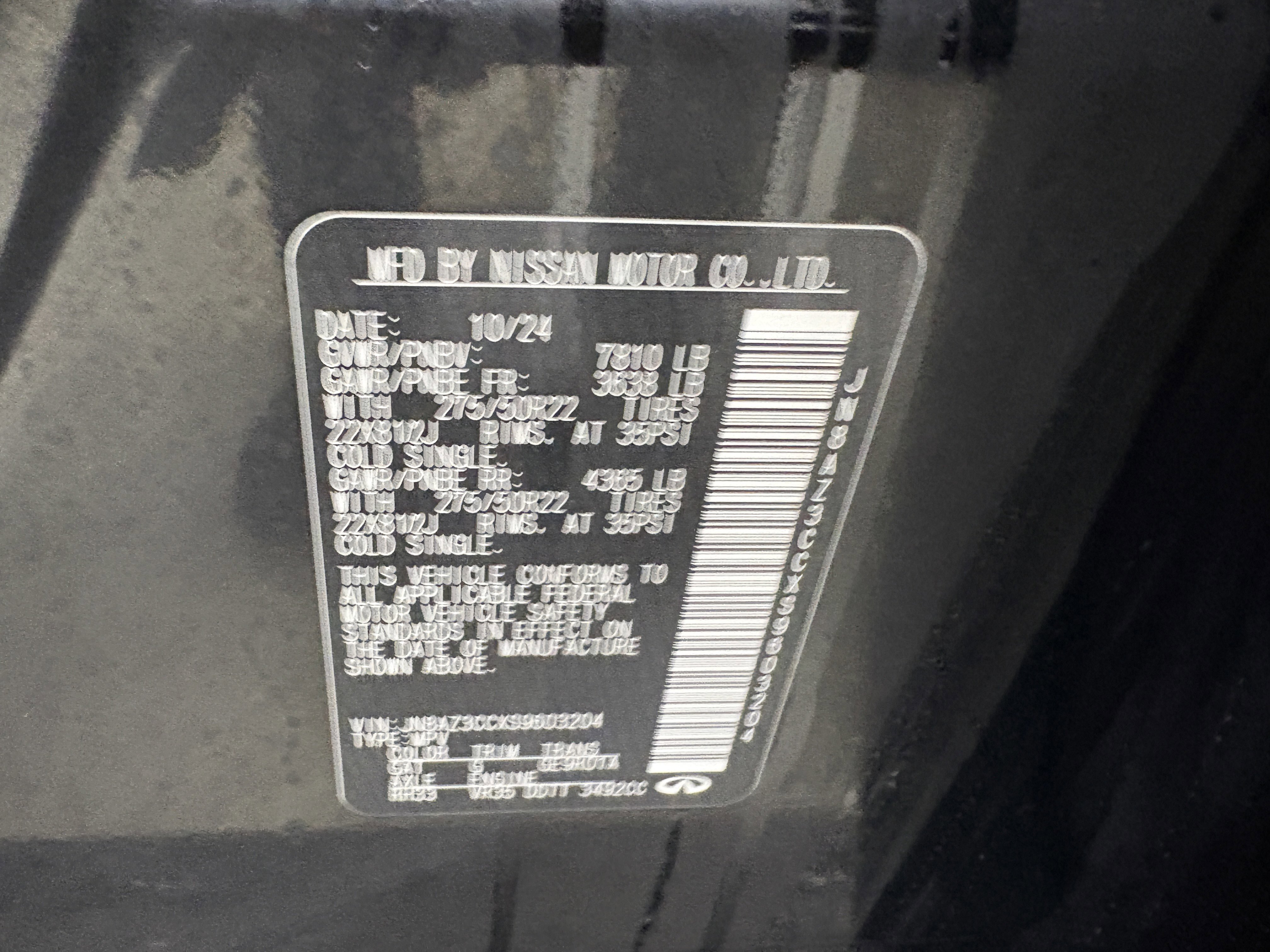 Used 2025 INFINITI QX80 Autograph image 27