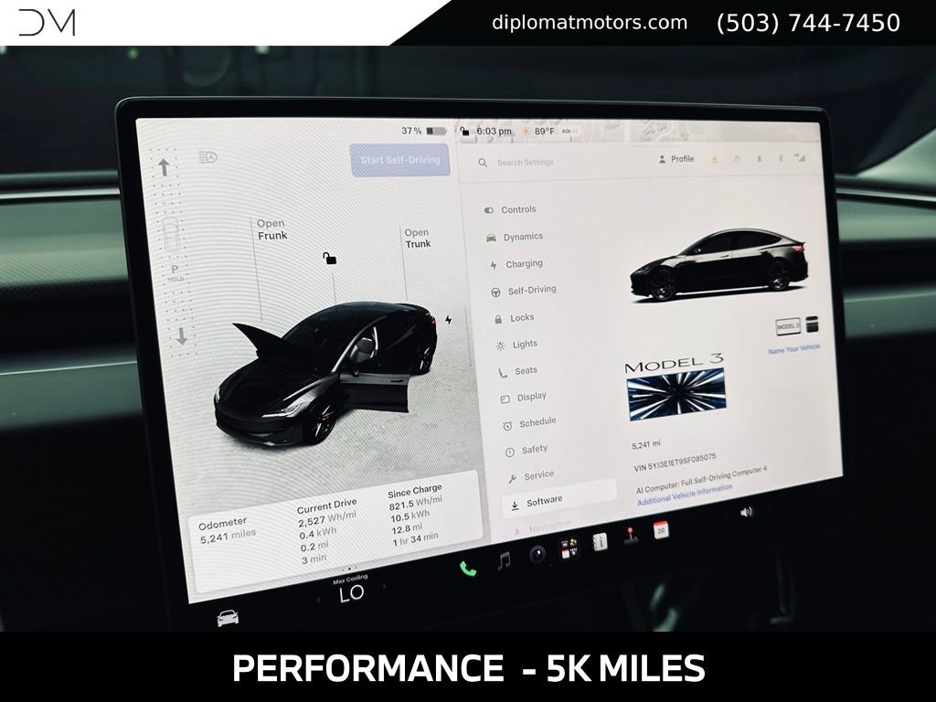 Used 2025 Tesla Model 3 Performance AWD/4WD image 32