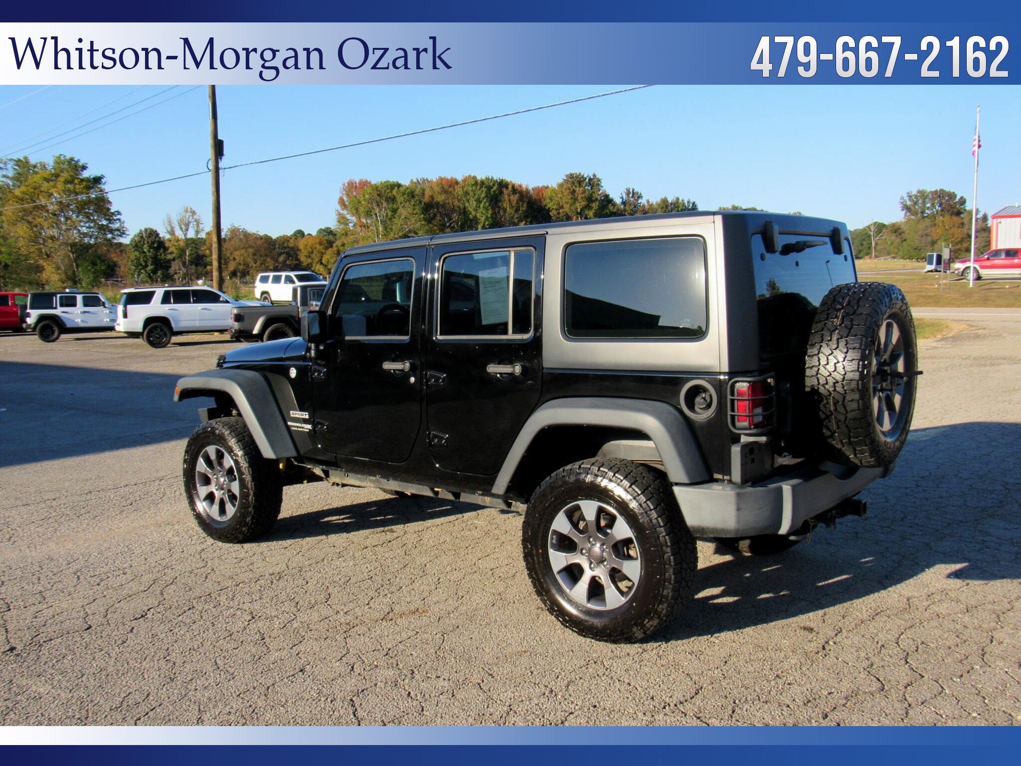 Used 2018 Jeep Wrangler Unlimited Sport w/ Connectivity Group AWD/4WD image 8