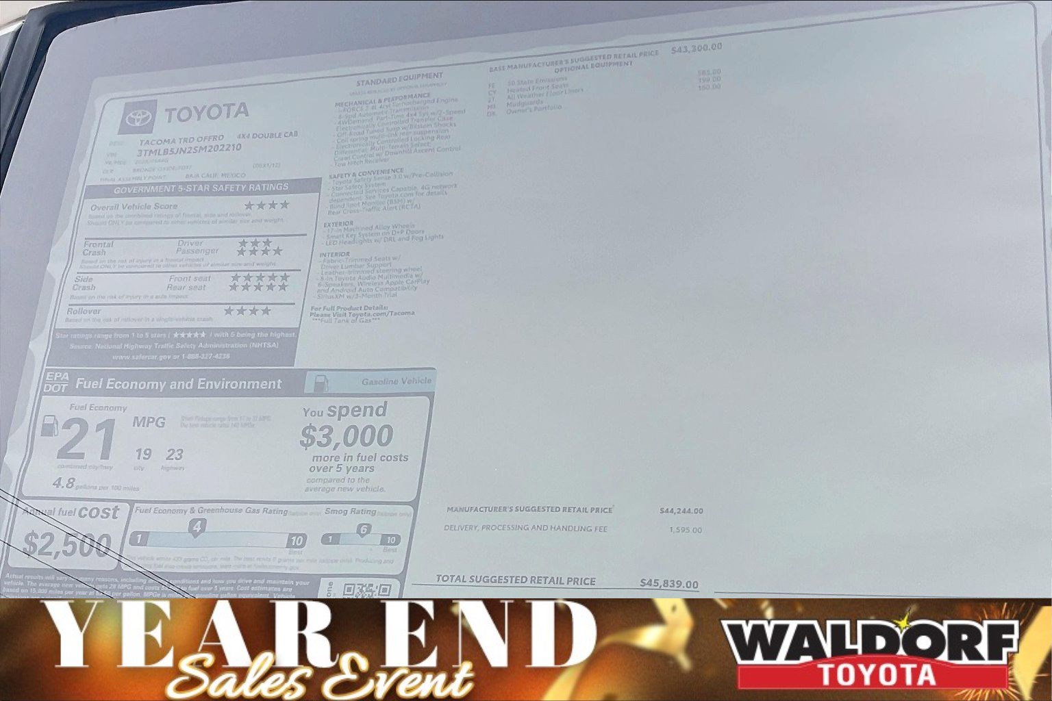 New 2025 Toyota Tacoma TRD Off-Road image 18