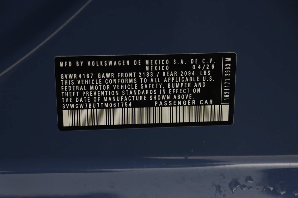 New 2026 Volkswagen Jetta SEL FWD image 25