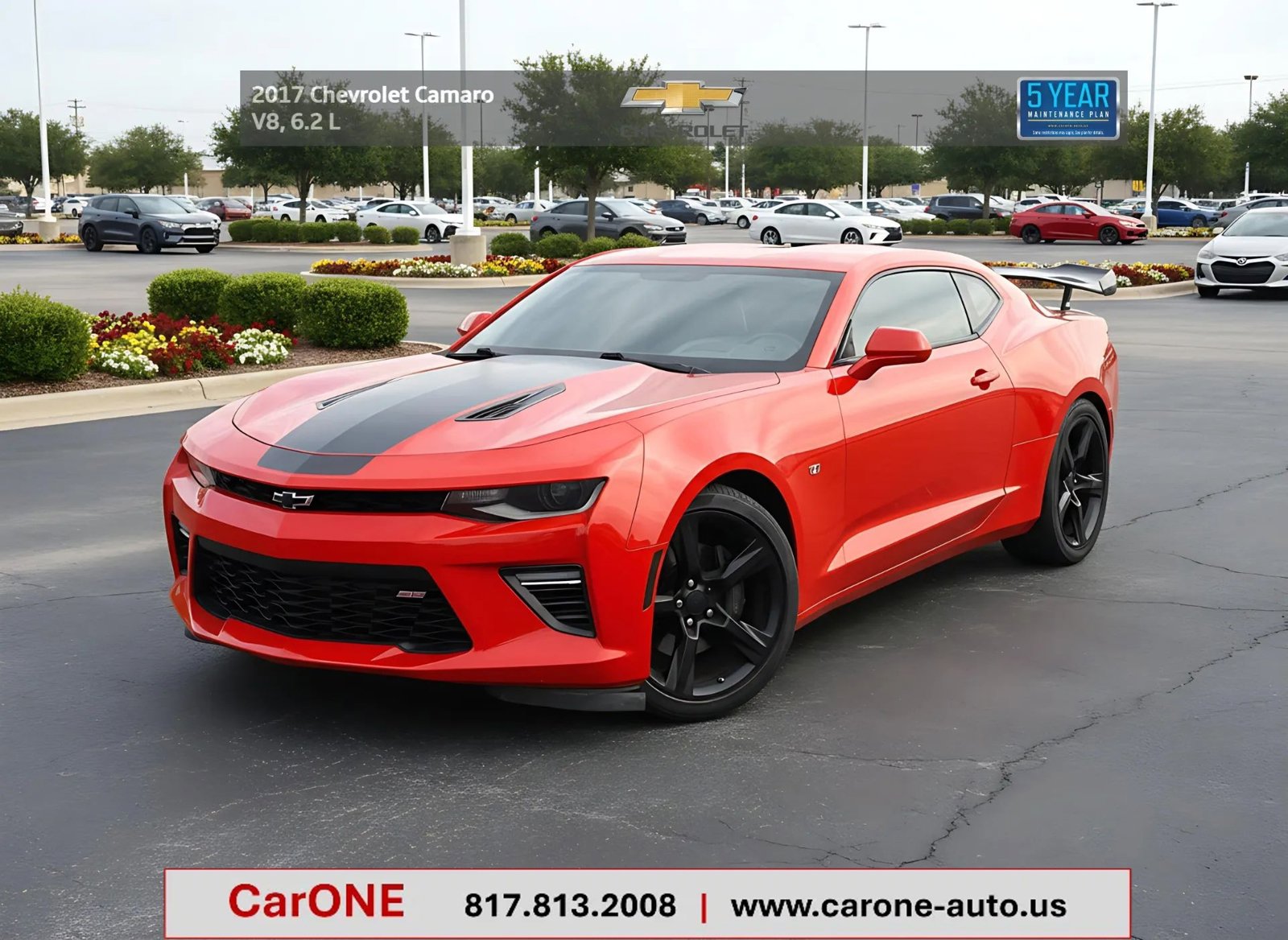 Used 2017 Chevrolet Camaro SS RWD image 1