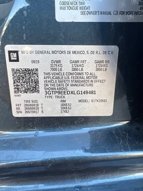Used 2020 GMC Sierra 1500 AT4 AWD/4WD image 35