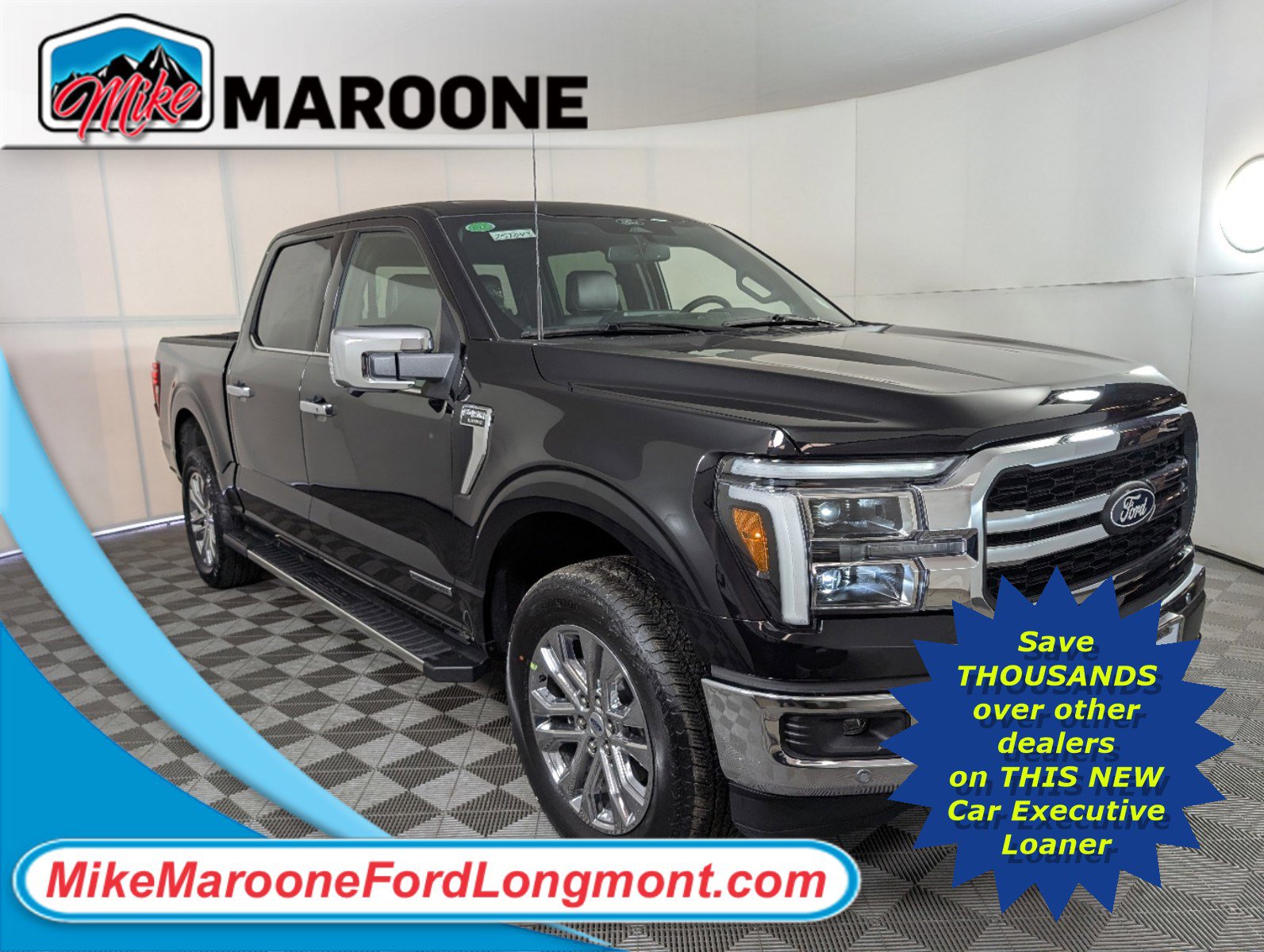 New 2025 Ford F150 Lariat w/ Equipment Group 501A Mid