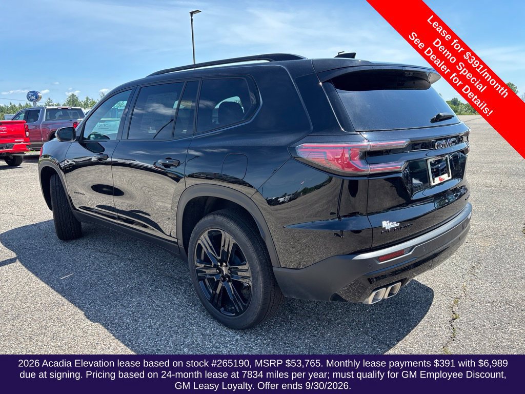 Used 2026 GMC Acadia Elevation w/ Black Edition FWD image 3