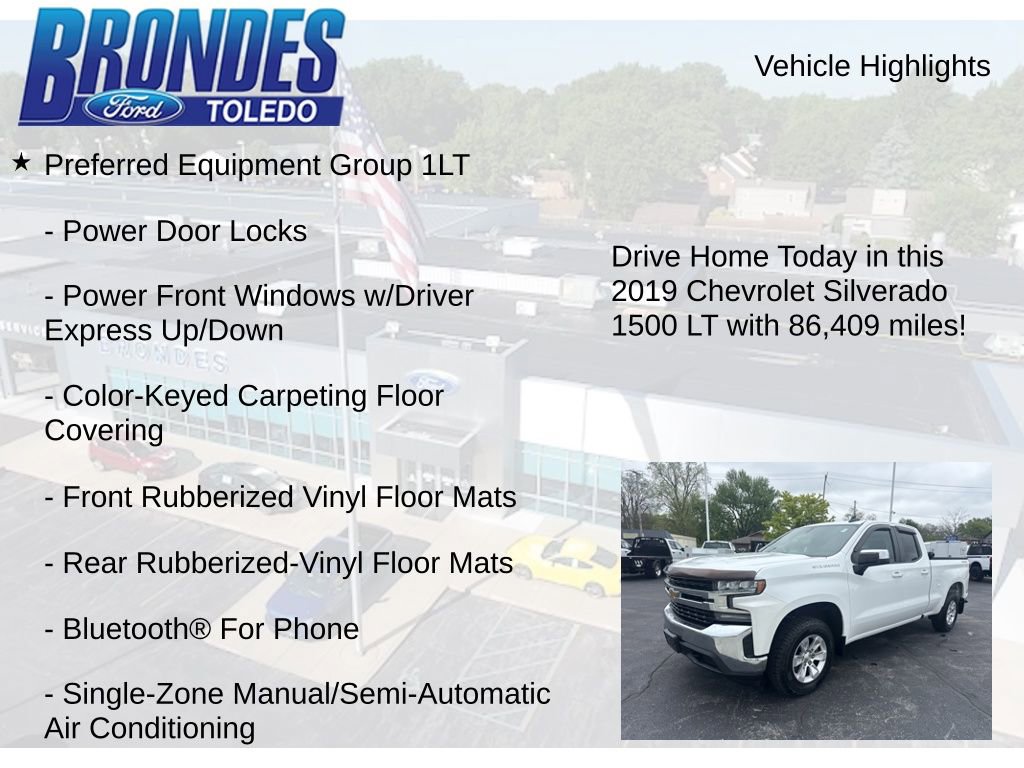 Used 2019 Chevrolet Silverado 1500 LT w/ All-Star Edition AWD/4WD image 11