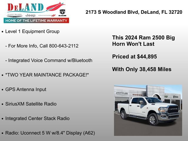 Used 2024 RAM 2500 Big Horn image 35